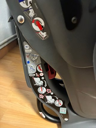 Silla coche Britax Römer sin ISOFIX