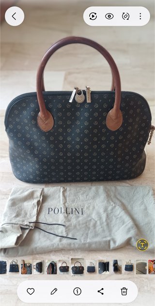 Bolso Polini Mujer Negro/Marrón