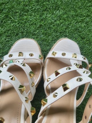 Sandali TATA Donna Beige/Oro Tg 37