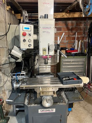 Fresadora OPTIMUM BF-30V