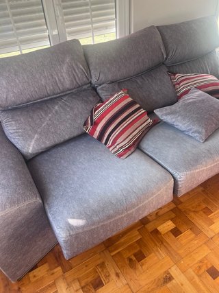 Sofá Chaise Longue Gris