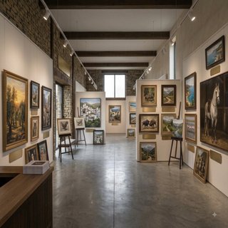 Liquidación de arte figurativo contemporáneo