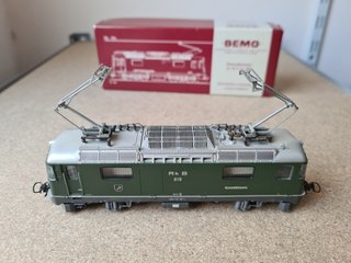 Locomotora RhB Ge 4/4 II 619 Samedan Bemo 1258 109