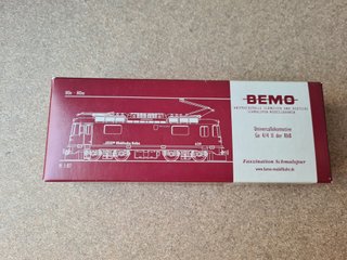 Locomotora RhB Ge 4/4 II 619 Samedan Bemo 1258 109