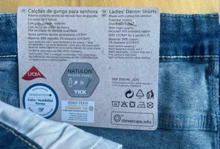 Pantalón corto vaquero Esmara T/42 (leer)