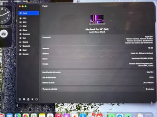 MacBook Pro 14 M4 16GB RAM 512GB Gris Espacial