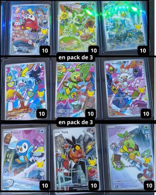 Cartas Pokémon 30 Aniversario