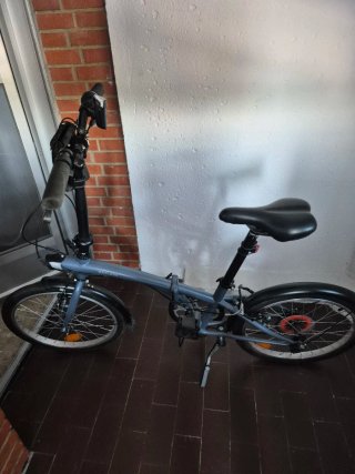 Bicicleta plegable Btwin Oxylane