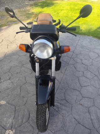 BMW K75 Negra y Marrón