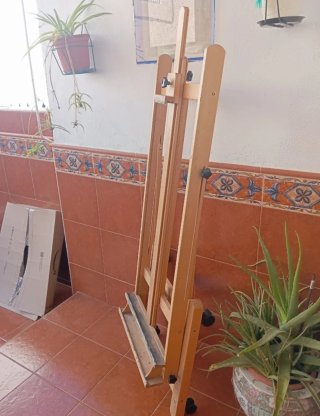 Atril profesional MEEDEN con ruedas