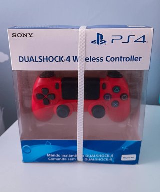 Mando PS4 Dualshock 4 Magma Red