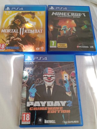 Lote 3 Juegos PS4
