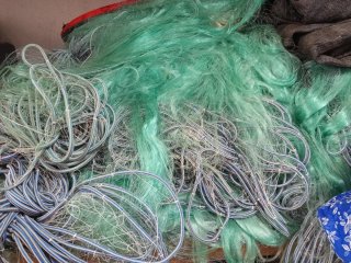 Redes de pesca de nylon