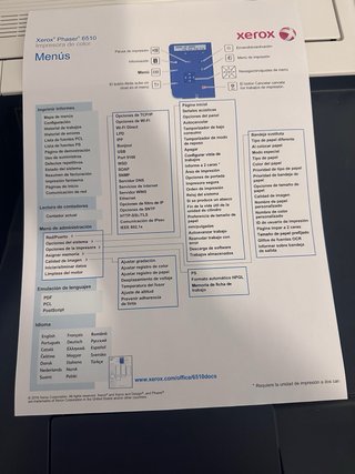 Impresora Láser Xerox Phaser 6510