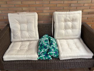 Conjunto Sofá y Sillones Ratán Exterior