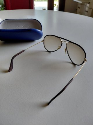 occhiali Ray-Ban Leathers Aviator