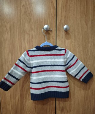Jersey bebé rayas 0-3 meses (62 cm)