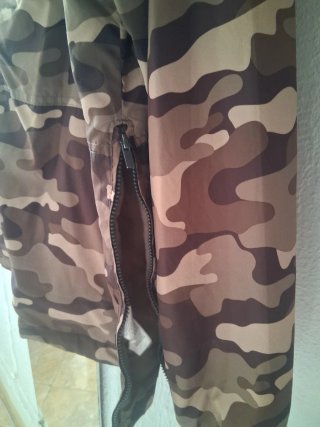 Chaqueta Cortavientos Tenth Camuflaje Talla XXL