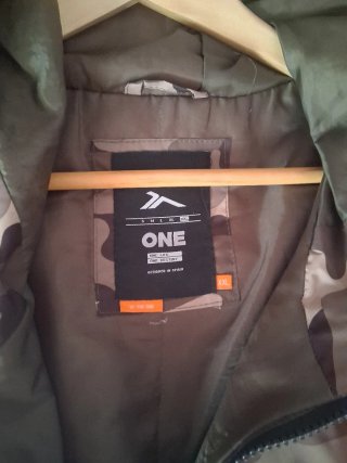 Chaqueta Cortavientos Tenth Camuflaje Talla XXL