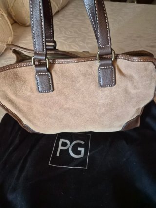 Bolso original Purificación García Beige y Marrón