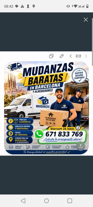 Servicio de Mudanzas en Barcelona