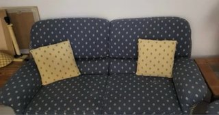 Set di 2 divani e 2 pouf