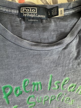 Camiseta Polo Ralph Lauren Palm Island L