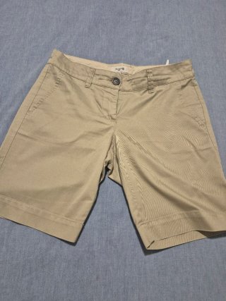 Bermudas beige mujer T.38