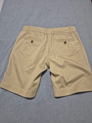 Bermudas beige mujer T.38