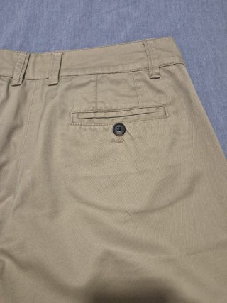 Bermudas beige mujer T.38