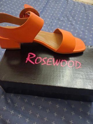 Sandalias ROSEWOOD Naranja Hebilla