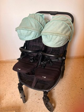 Silla de paseo gemelar Niu Vent