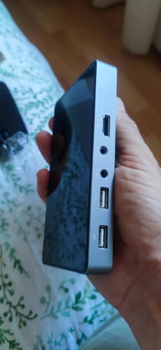 Mini Proyector Portátil Gris