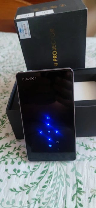 Mini Proyector Portátil Gris