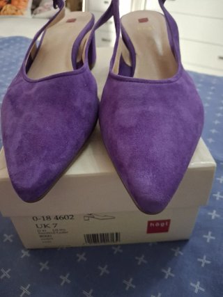 Sandalias Hogl Moradas