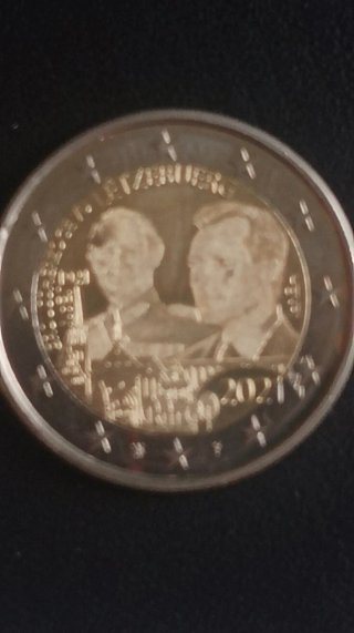 Luxemburgo 2021 Moneda 2 Euros