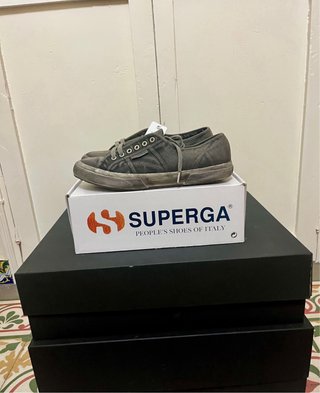 Zapatillas Superga Cotton Dyed Grises