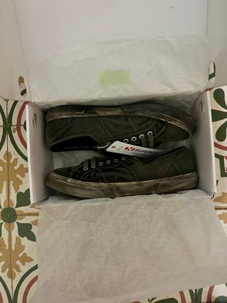 Zapatillas Superga Cotton Dyed Grises
