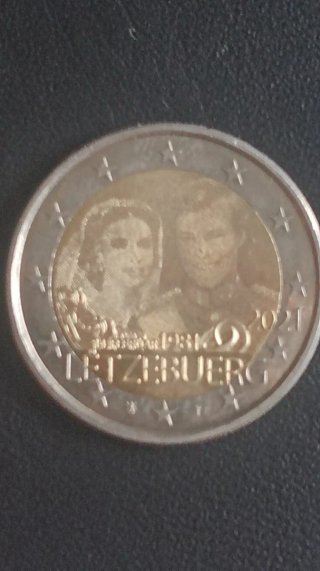 Moneda 2€ Luxemburgo 2021