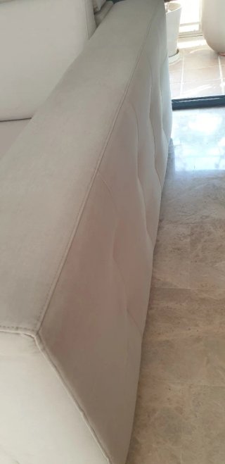 Sofá Cama Chaise Longue Beige/Blanco