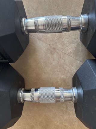 2 Mancuernas 15kg Hexagonales