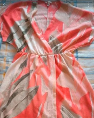 Vestido Verano Manga Corta Estampado