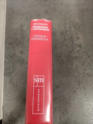 Diccionario de sinónimos y antónimos del españo...