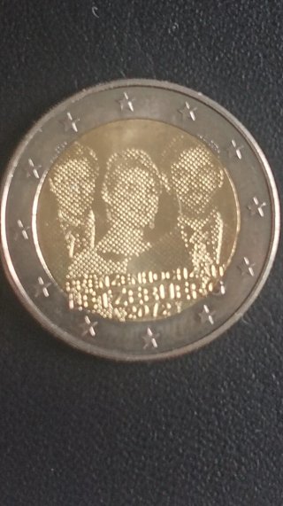 Moneda 2 Euros Luxemburgo 2012