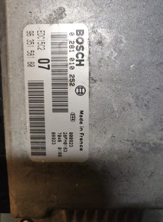 Centralita motor uce citroen 0281010252 xantia 279