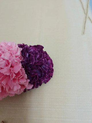 Pendientes Flamenca Flores Rosas y Morados
