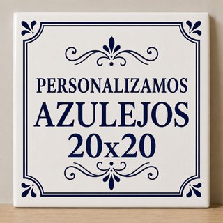 Azulejo Cerámica Personalizado 20x20