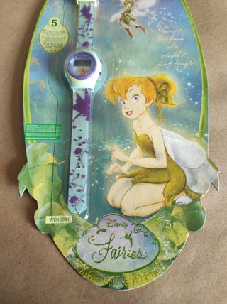 orologio disney fairies tinker bell campanellino