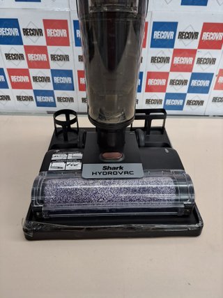 Aspiradora fregona Shark HydroVac sin cable con autolimpieza gris