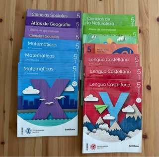 Libros 5º Primaria Santillana, SM, Richmond